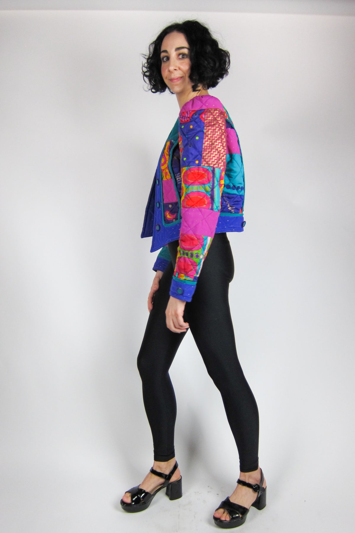 Vintage Jeanne Marc Quilted Blazer