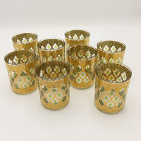 Vintage 22k Gold-Plated Culver Rocks Glasses