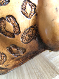 Vintage 1970s Marwal Large Leopard Sculpture