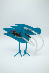 Postmodern Neon Bird Light / Sculpture