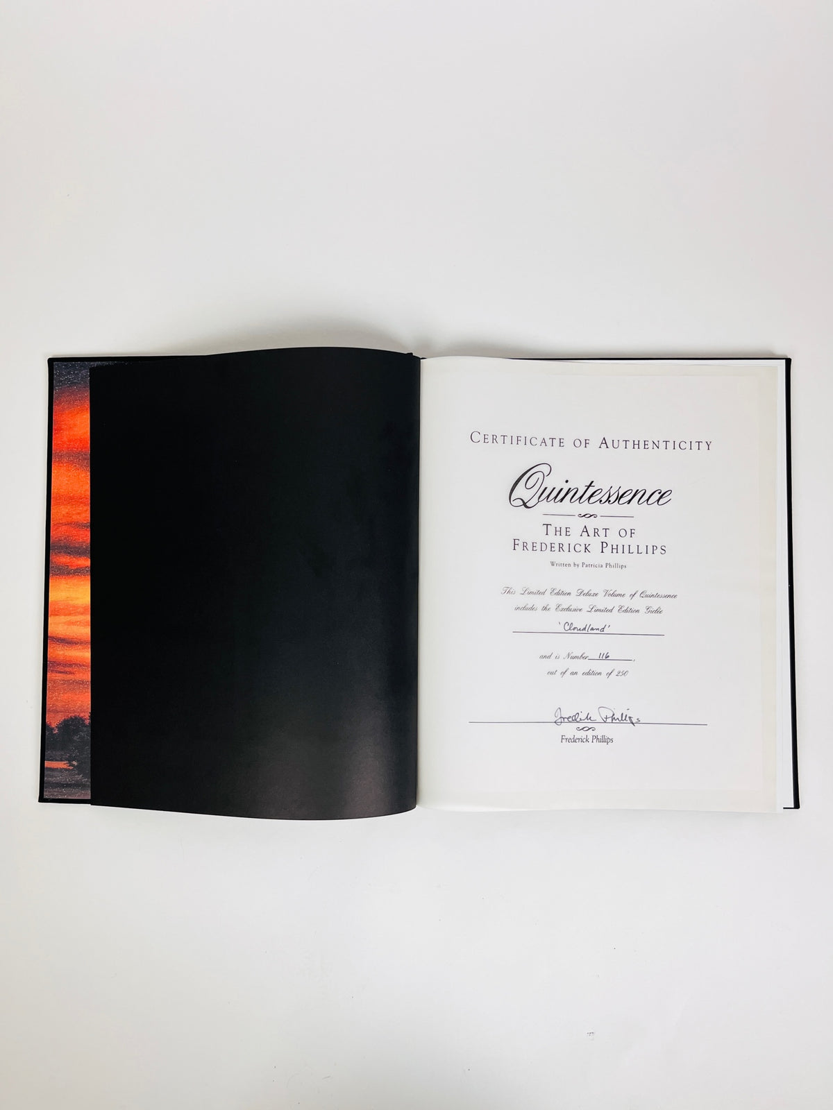 Quintessence: The Art of Frederick Philips, Limited Edition Deluxe Volume w/ Exclusive Giclée