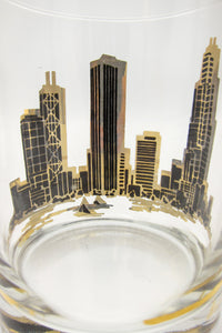 Marshall Field's Chicago Skyline Glasses