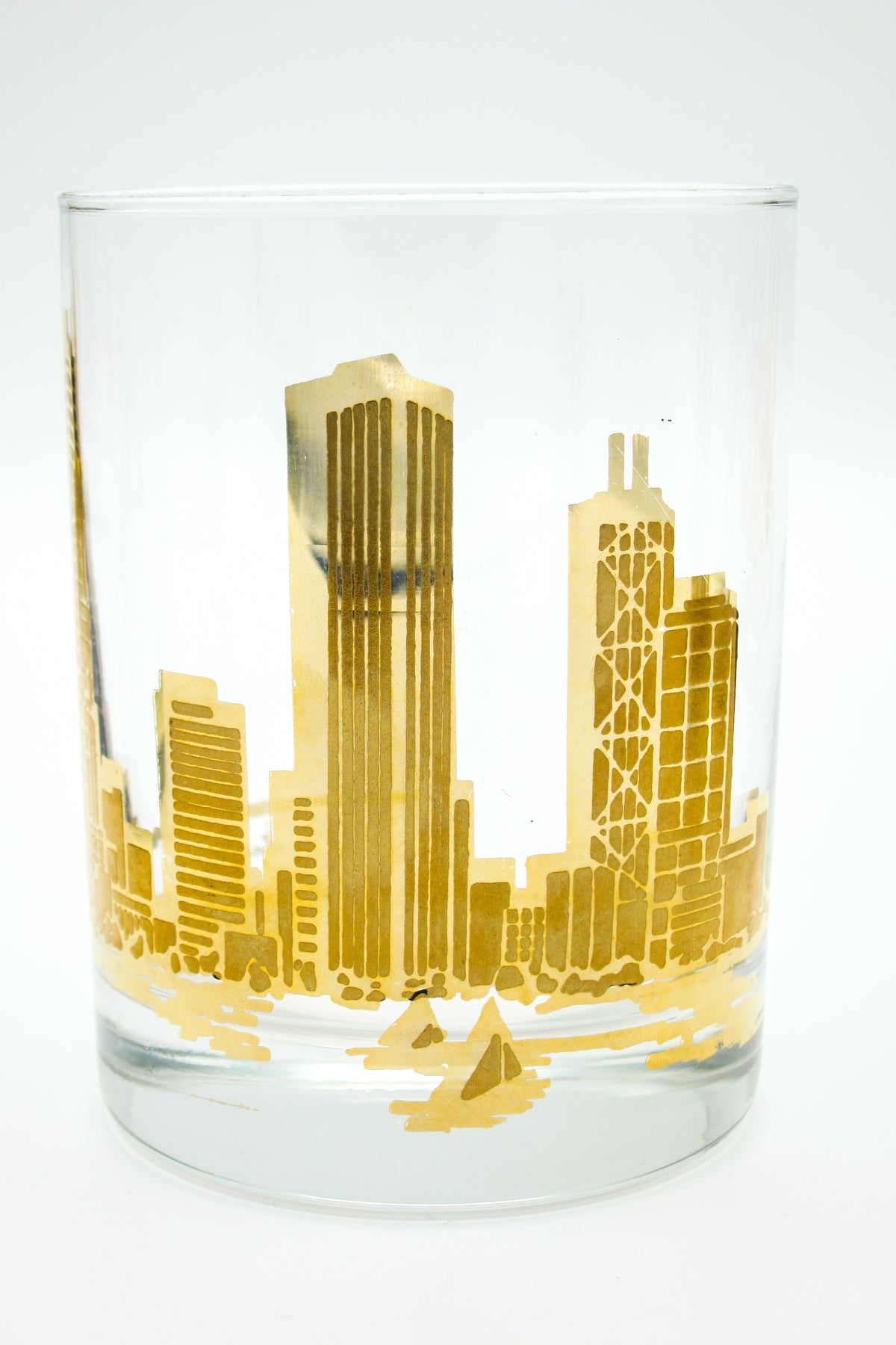 Marshall Field's Chicago Skyline Glasses
