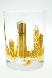 Marshall Field's Chicago Skyline Glasses
