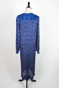 Vintage Missoni Metallic Knit Dress