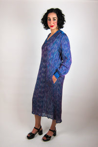 Vintage Missoni Metallic Knit Dress