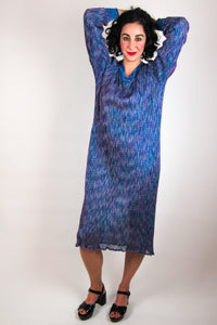 Vintage Missoni Metallic Knit Dress