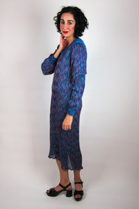 Vintage Missoni Metallic Knit Dress