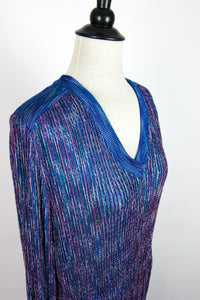 Vintage Missoni Metallic Knit Dress