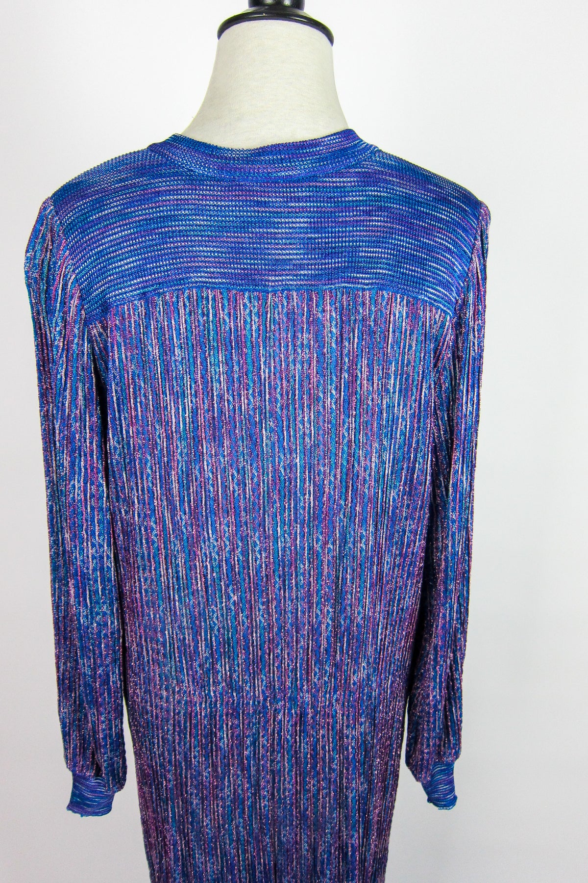 Vintage Missoni Metallic Knit Dress