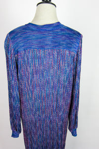 Vintage Missoni Metallic Knit Dress