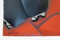 vintage Personajes postmodern screen print by Noe Katz