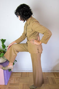 Vintage Sakowitz Studded 2pc Suit