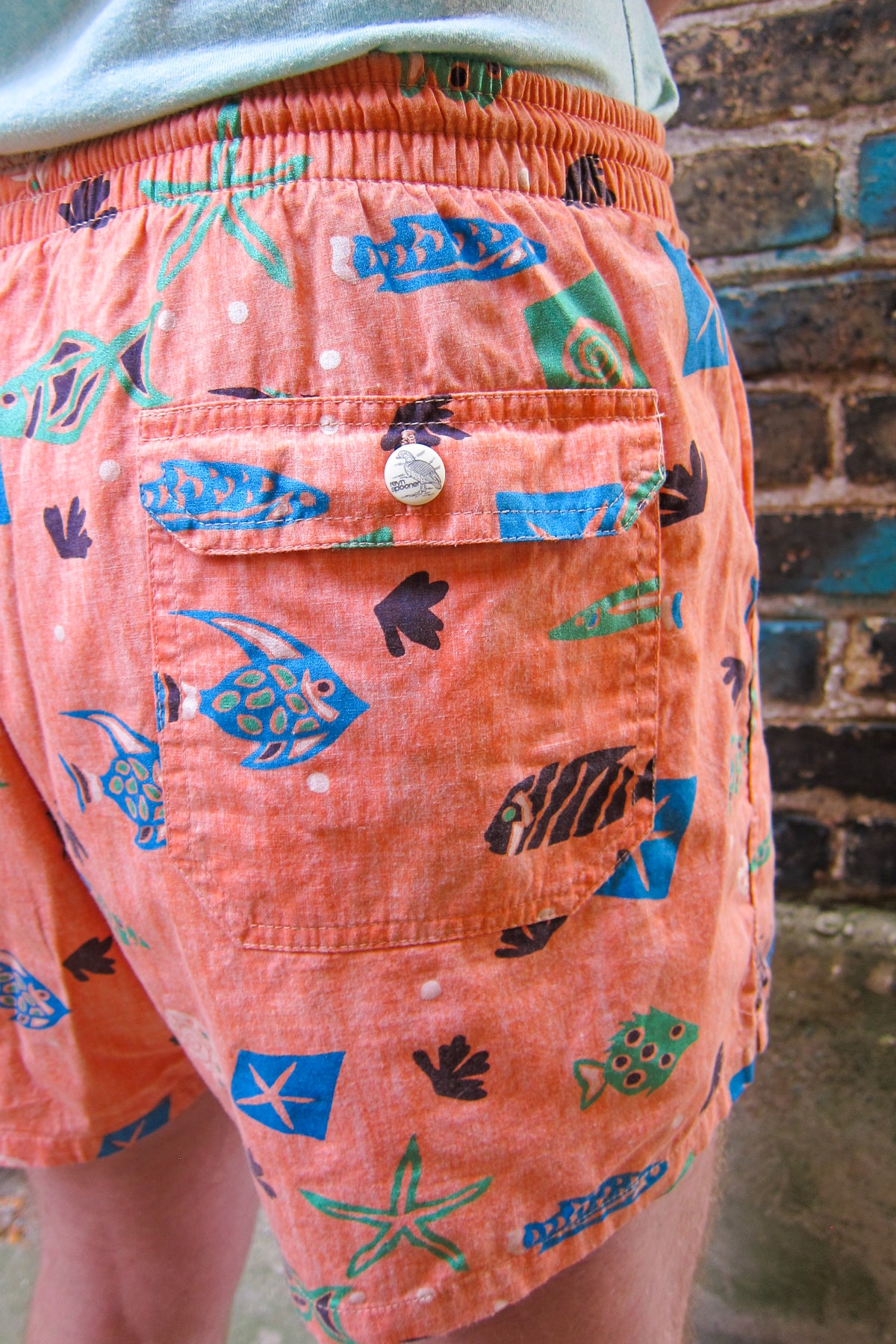 Vintage 80s Reyn Spooner Swim Trunks