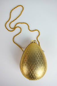 Vintage 1960s Brass Purse / Clutch by Saks Fifth Ave