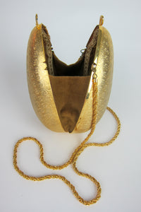 Vintage 1960s Brass Purse / Clutch by Saks Fifth Ave