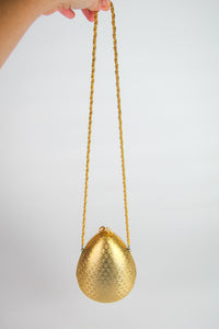 Vintage 1960s Brass Purse / Clutch by Saks Fifth Ave