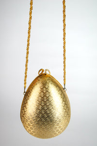 Vintage 1960s Brass Purse / Clutch by Saks Fifth Ave