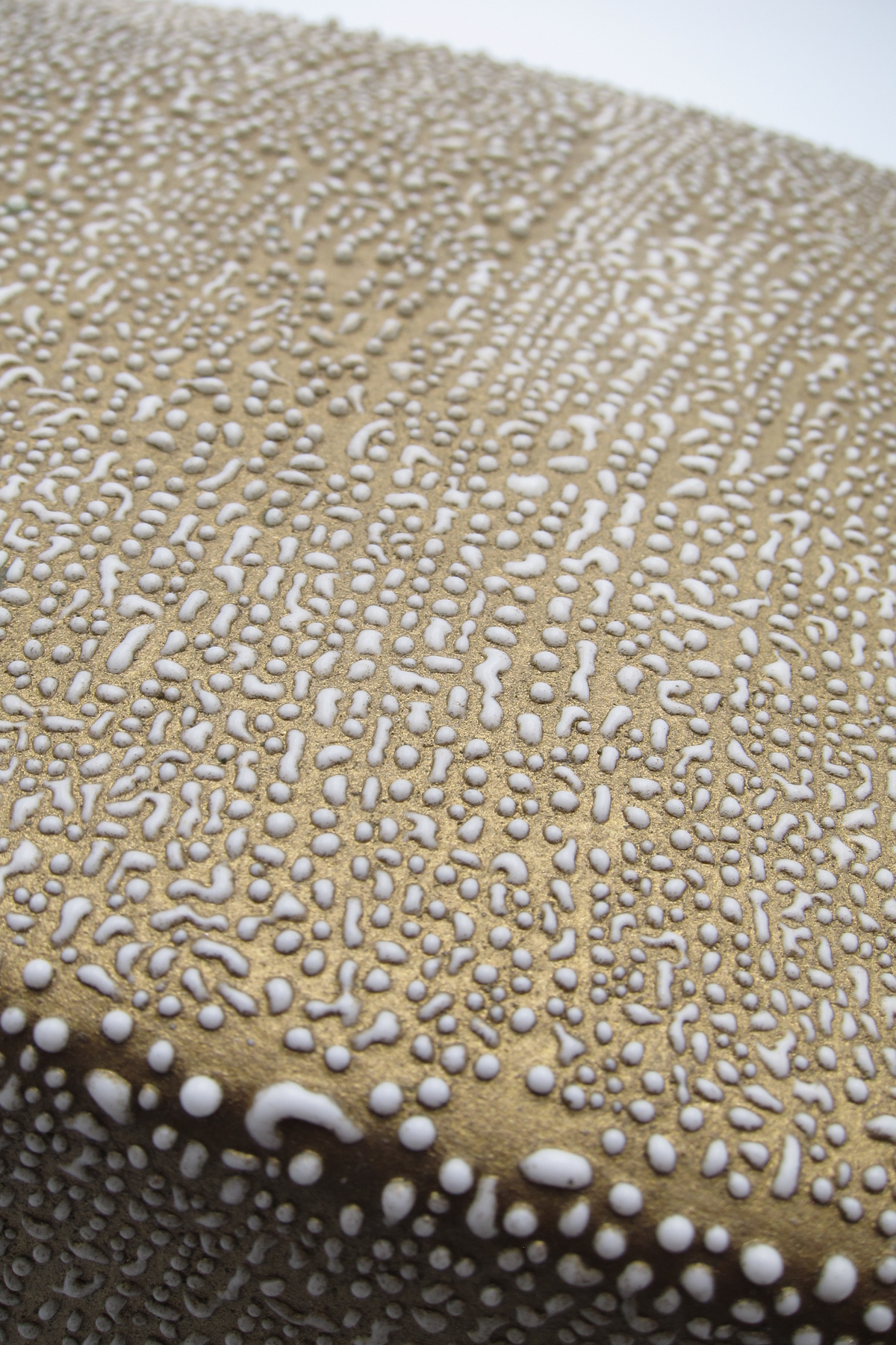 vintage gold ceramic tissue box cover