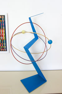 Rare Memphis Style Curtis Jere Sculpture