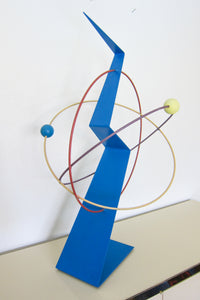 Rare Memphis Style Curtis Jere Sculpture