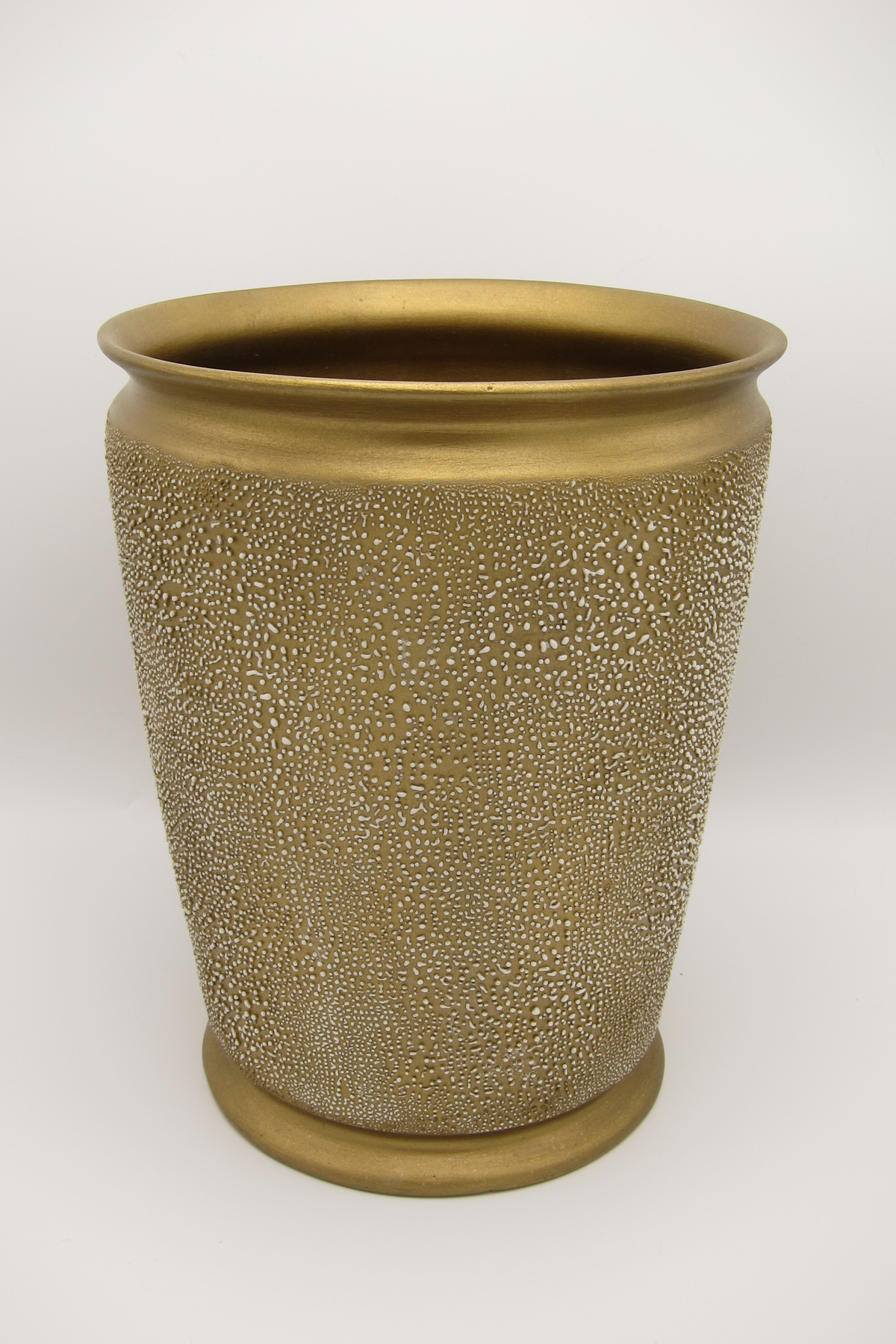 vintage ceramic waste basket