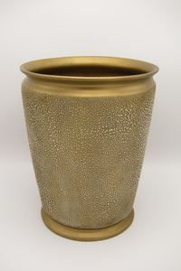 vintage ceramic waste basket