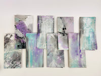 Postmodern Hand-Painted Placemats & Napkins - 16pc