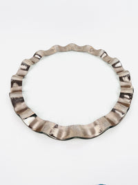 Annieglass Platinum-Rimmed Platter