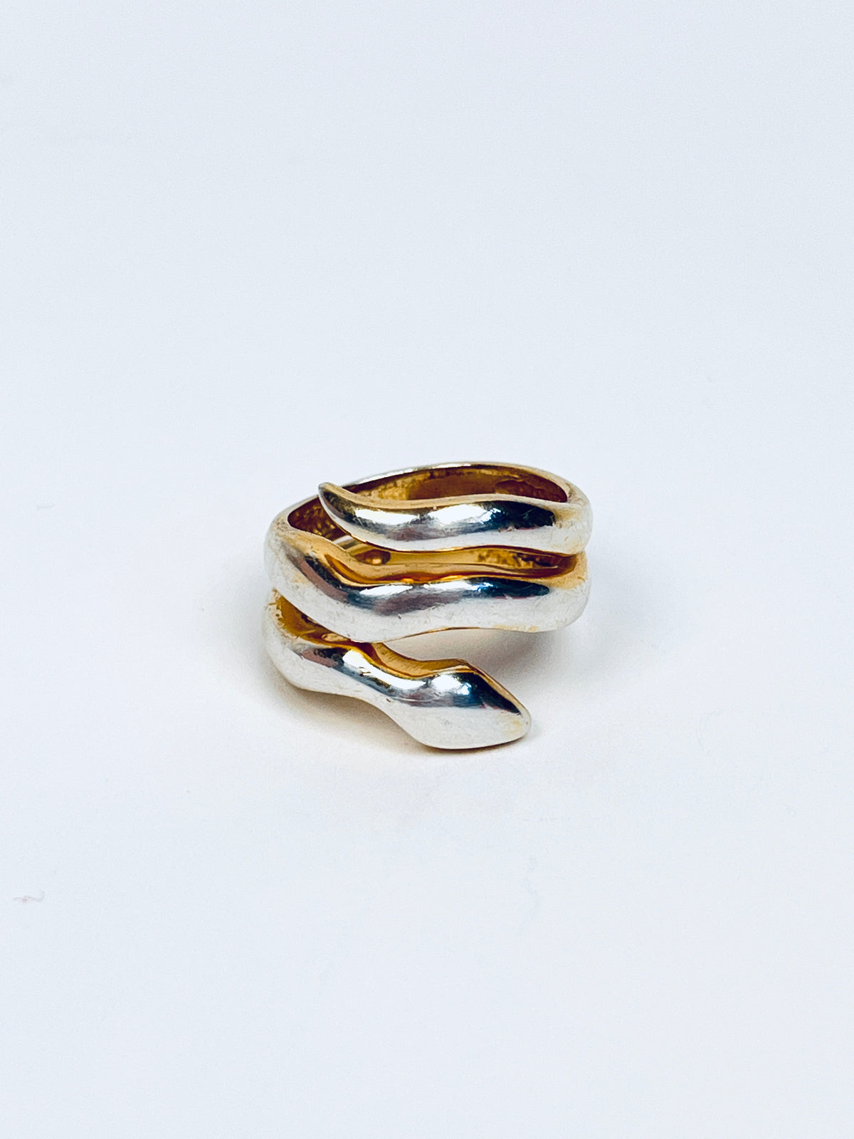 Sterling Silver Snake Ring