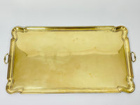 Vintage Burge Regency Brass Tray
