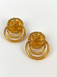 Vintage Lion Earrings
