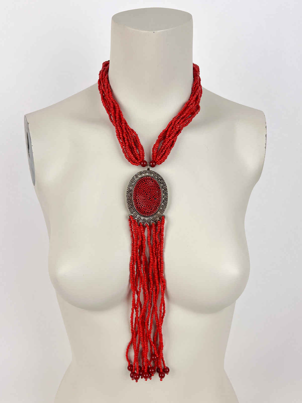 Vintage Turkish Beaded Necklace