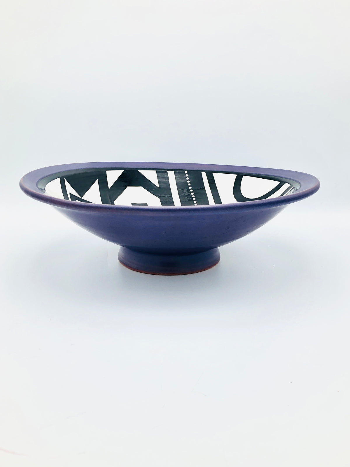 Postmodern Studio Pottery Bowl