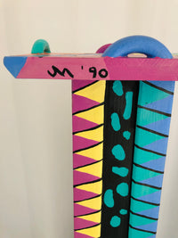 Postmodern Memphis Style Pedestal