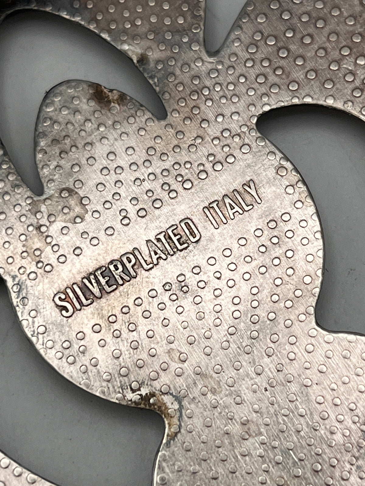 Vintage Art Deco Silverplate Trivet