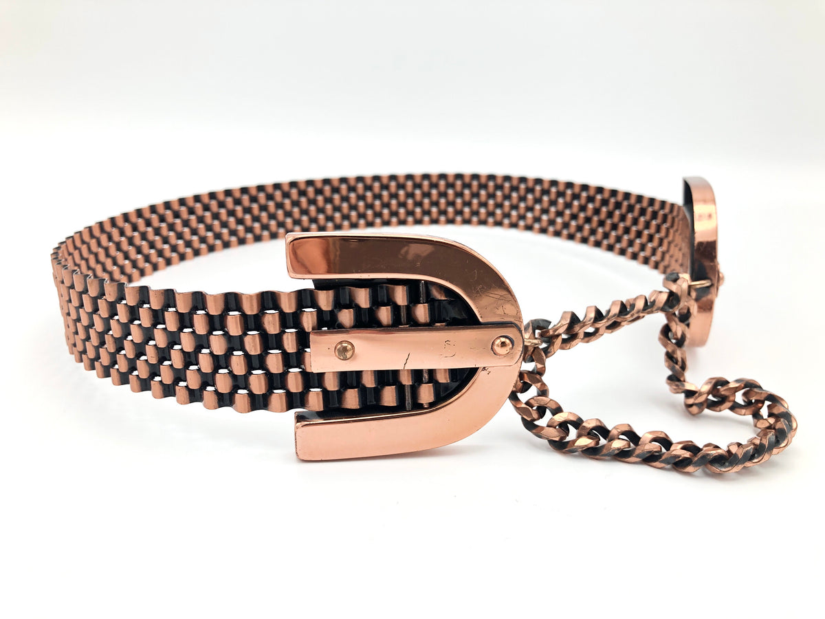 Vintage Solid Copper Belt