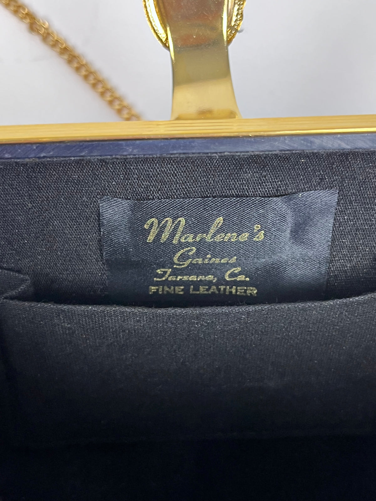 Vintage Blue Marbled Lucite Box Purse/Clutch