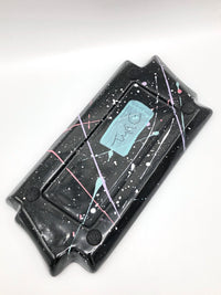 Vintage Postmodern Memphis Era Butter Dish by Rosalyn Tyge