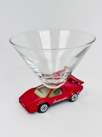 Vintage Matchbox Car Martini Glasses