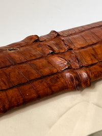 Rare 1930s Genuine Crocodile Skin Picture Frame