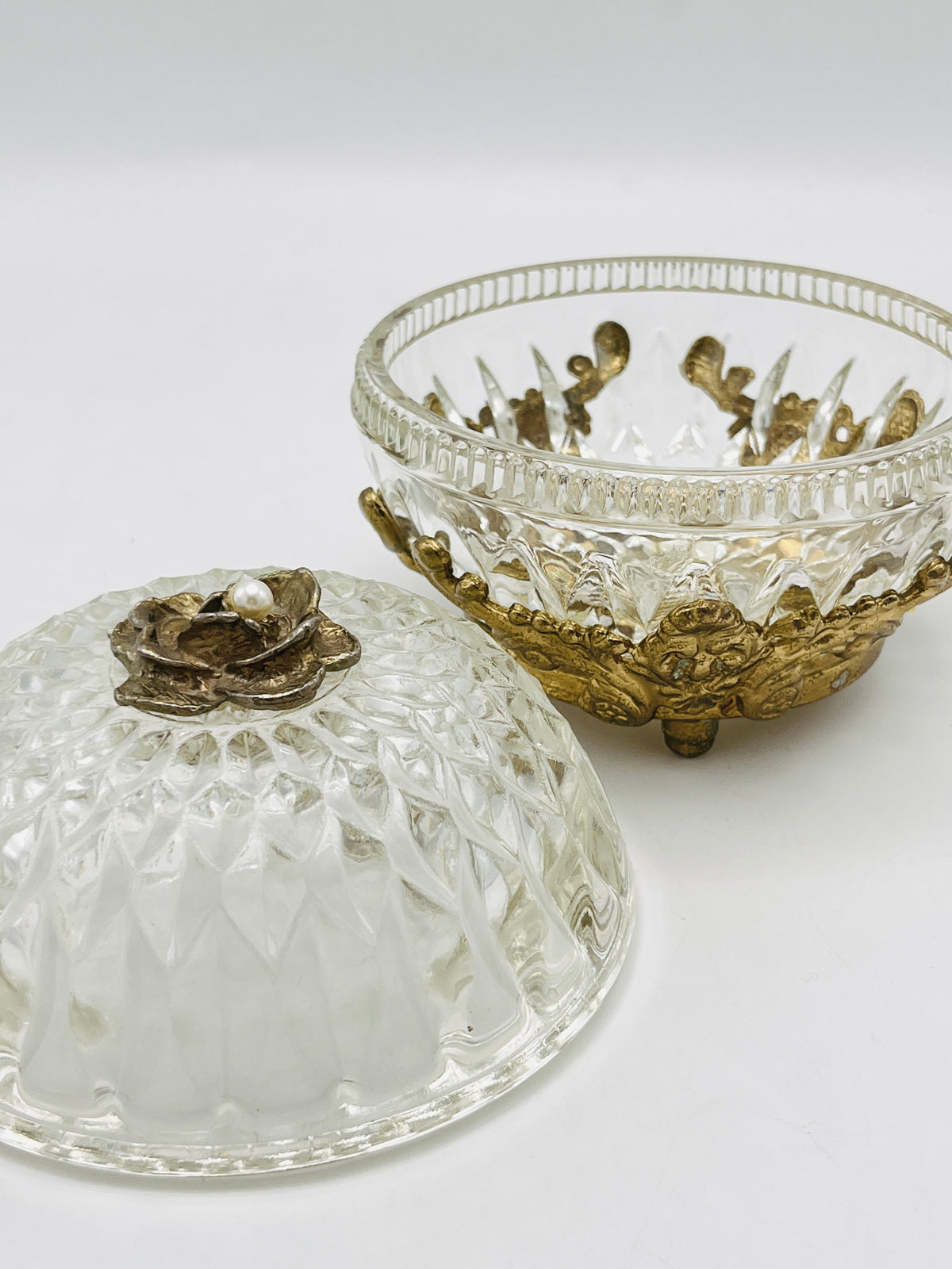 Vintage Hollywood Regency Vanity Set