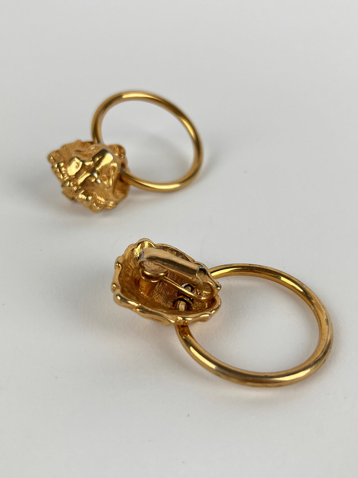 Lion Doorknocker Earrings