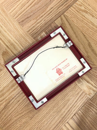 Orange Tabby Cat Framed Needlepoint