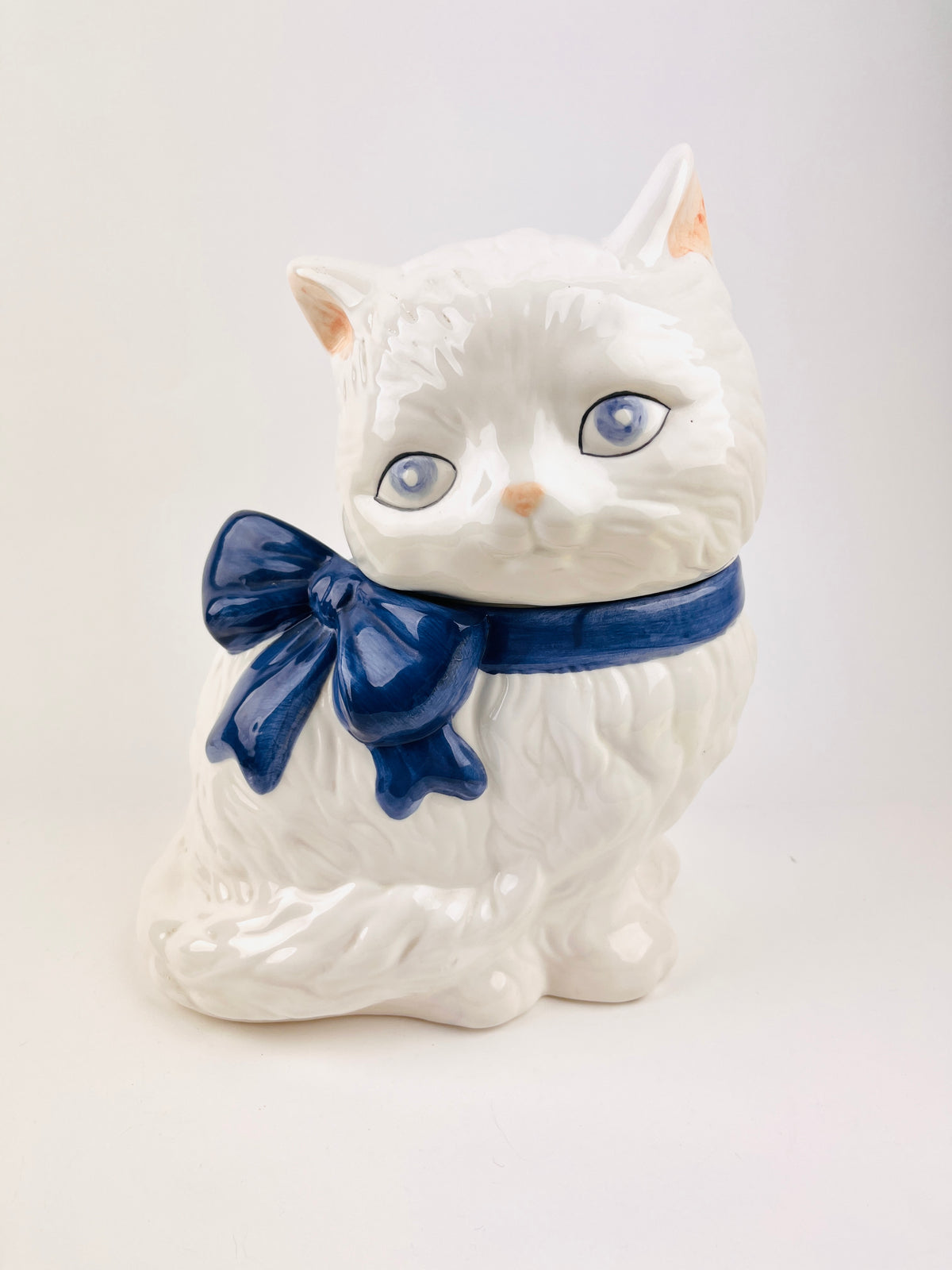 Vintage Ceramic Cat Cookie Jar