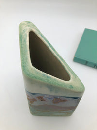 Vintage Tony Evans Raku Vase