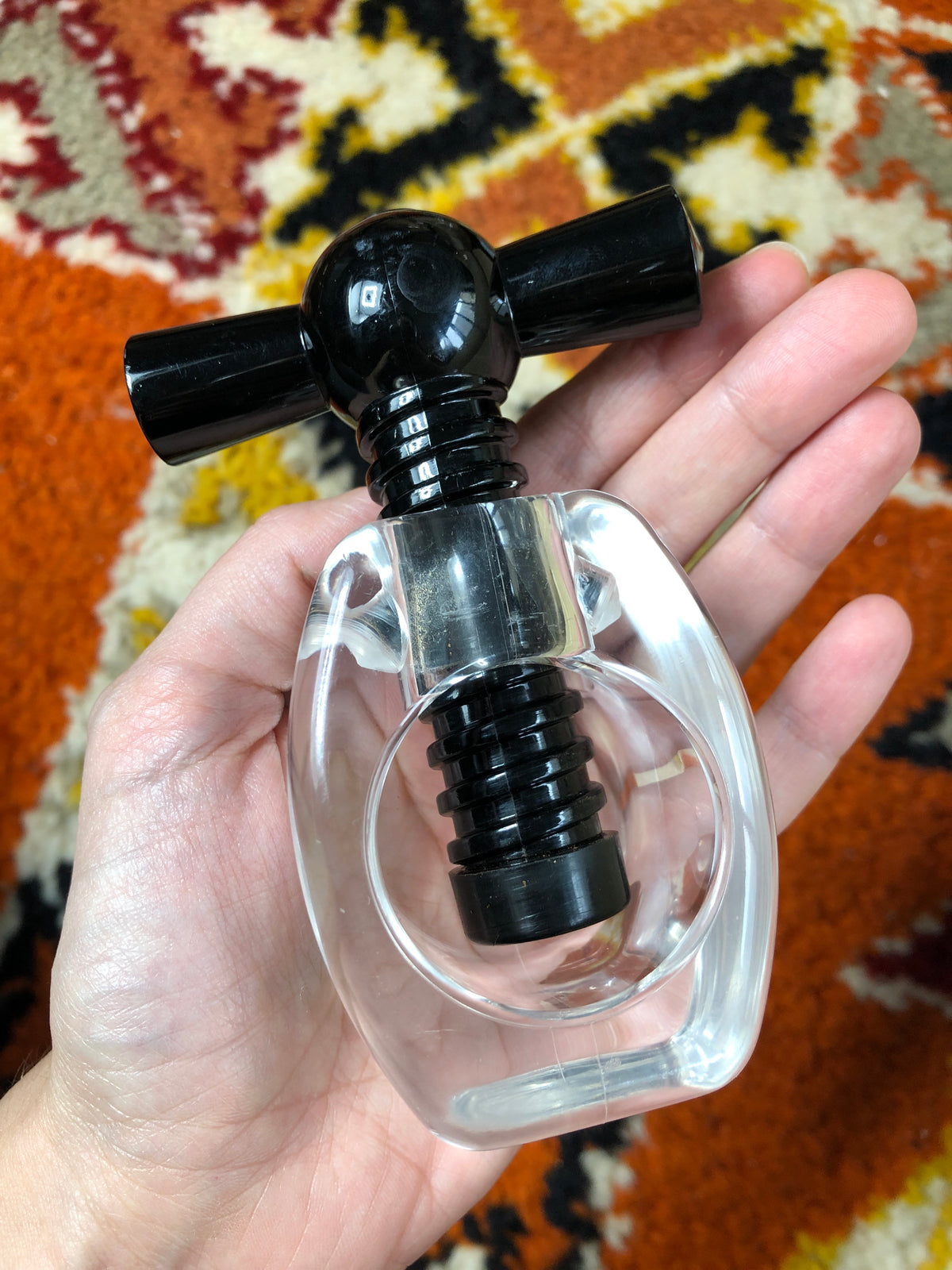 Vintage Lucite Nutcracker