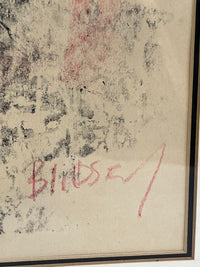 Nude Lithograph by Alfred Birdsey