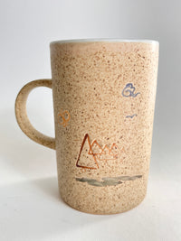 Vintage Stoneware Mugs - a Pair