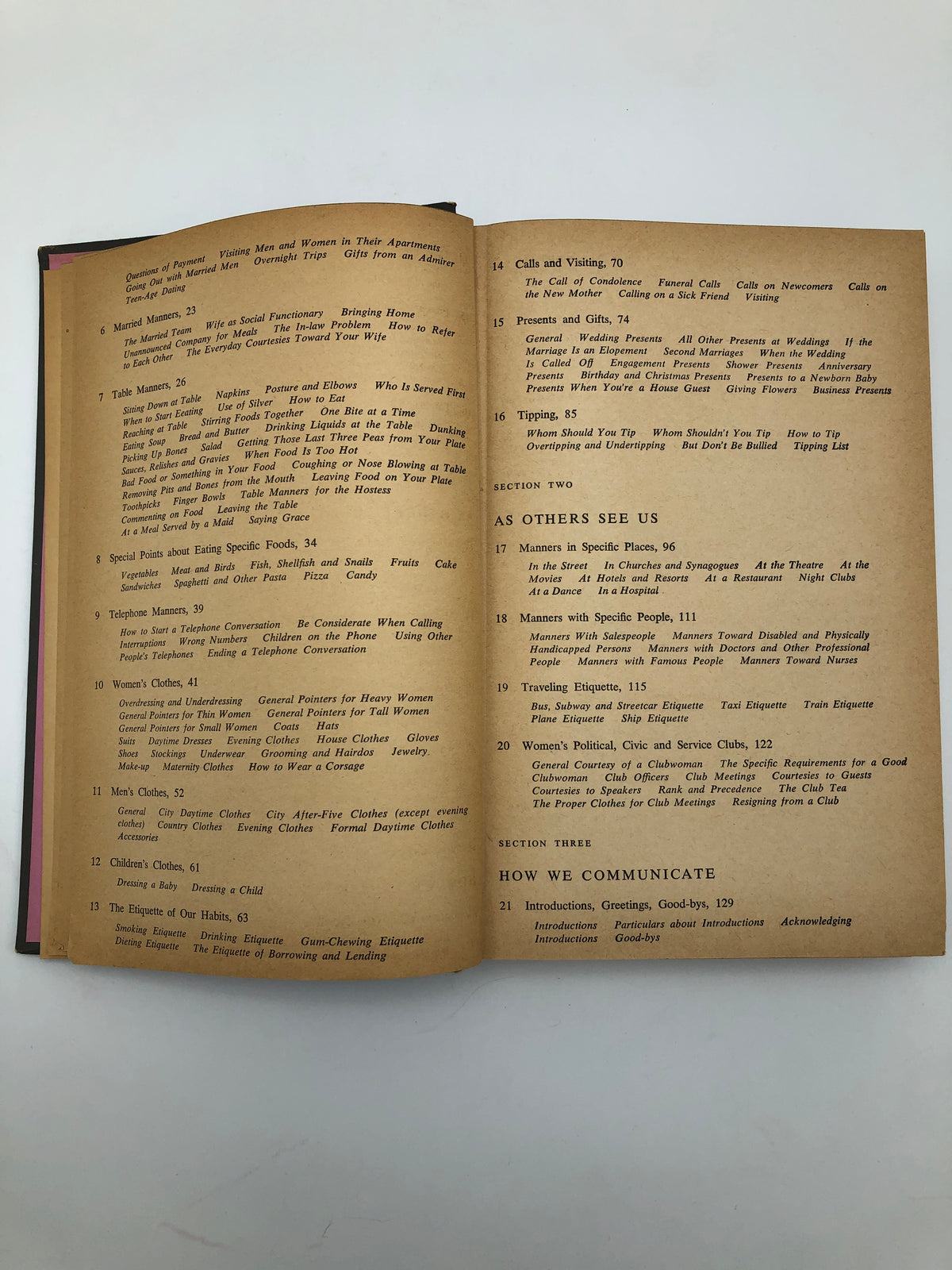 Etiquette, 1956, First Edition